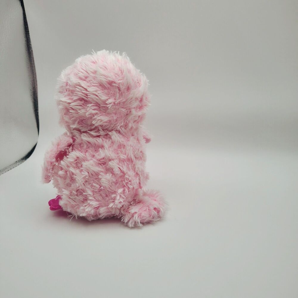Ty Beanie Boos Twiggy the Pink Owl 2017 - Picture 12 of 14